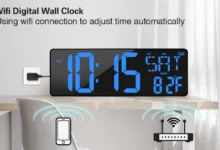 wifi sync digital clock