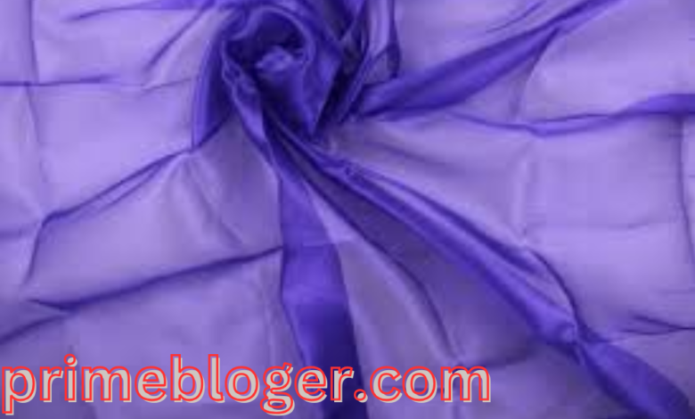 purple sheer fabric for door decorating contest